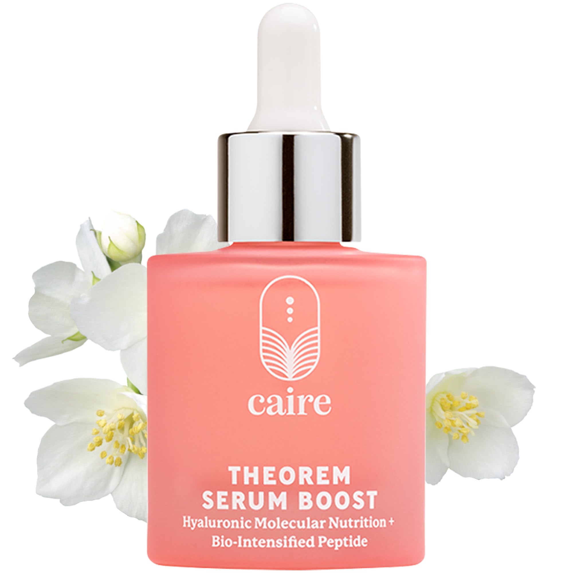 Caire 'Own Your Age' Bioavailable Hyaluronic Acid Collagen Peptide Serum & Pro-Aging Moisturizer Bundle | Anti-Wrinkle Treatment for Face, Eyes & Neck | 30ml + 15ml | Hydrating Skincare Set for Mature Skin | Perfect for Night Routine & Daily Anti-Aging Care