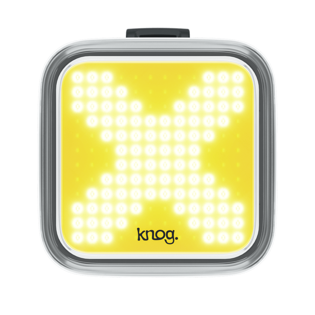 Knog Blinder X Bike Light - High Visibility LED Bicycle Headlight for Night Riding & Commuting - Waterproof & Rechargeable Cycling Safety Light for Urban & Trail Use