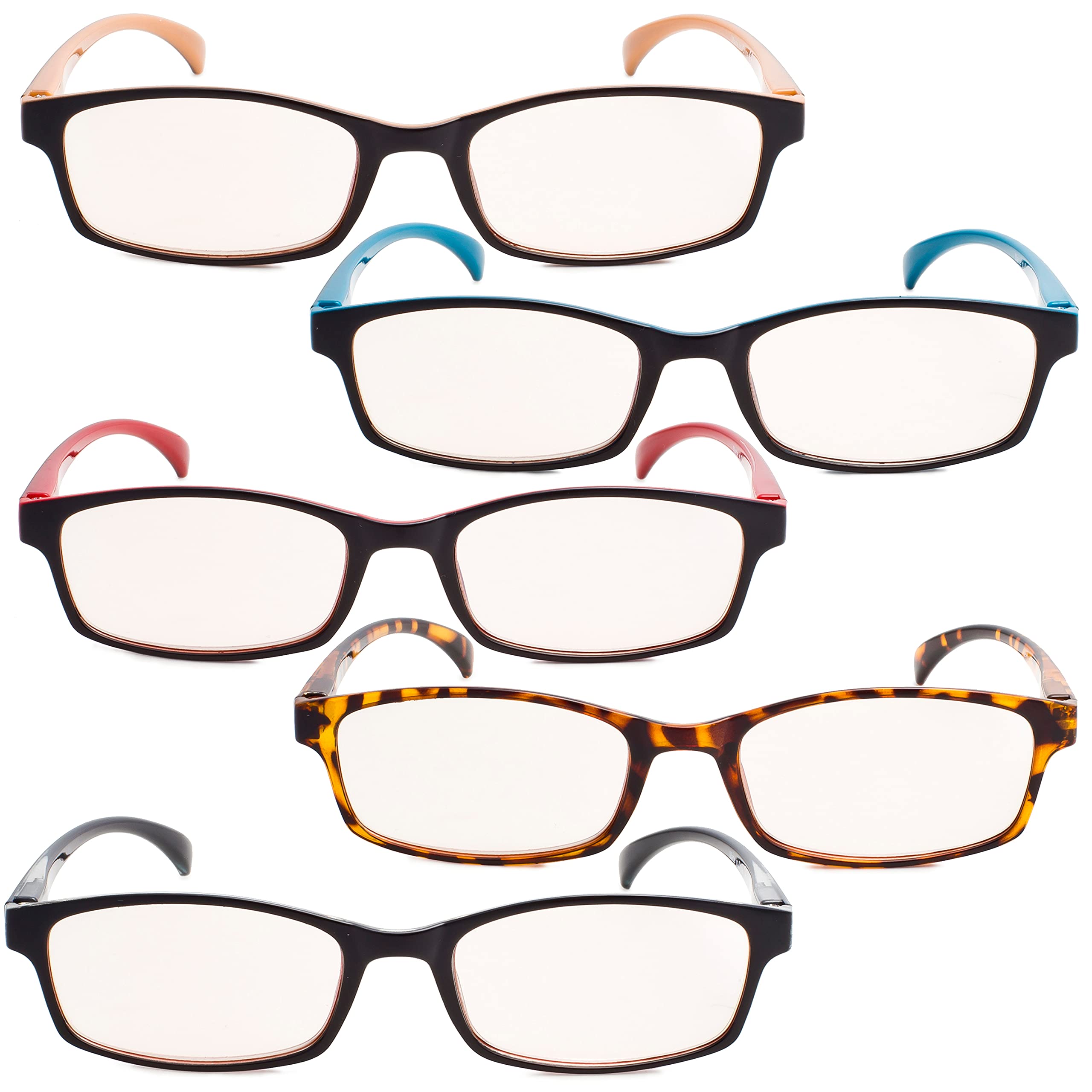 Blue Light Blocking Glasses for Women & Men - Anti Eyestrain Computer Reading Glasses - Reduce Digital Eye Fatigue for Work, Gaming & Screen Time