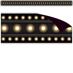 Black Marquee Magnetic Border - Premium Magnetic Signage for Events, Parties & Retail Displays | Perfect for Weddings, Trade Shows & Storefronts