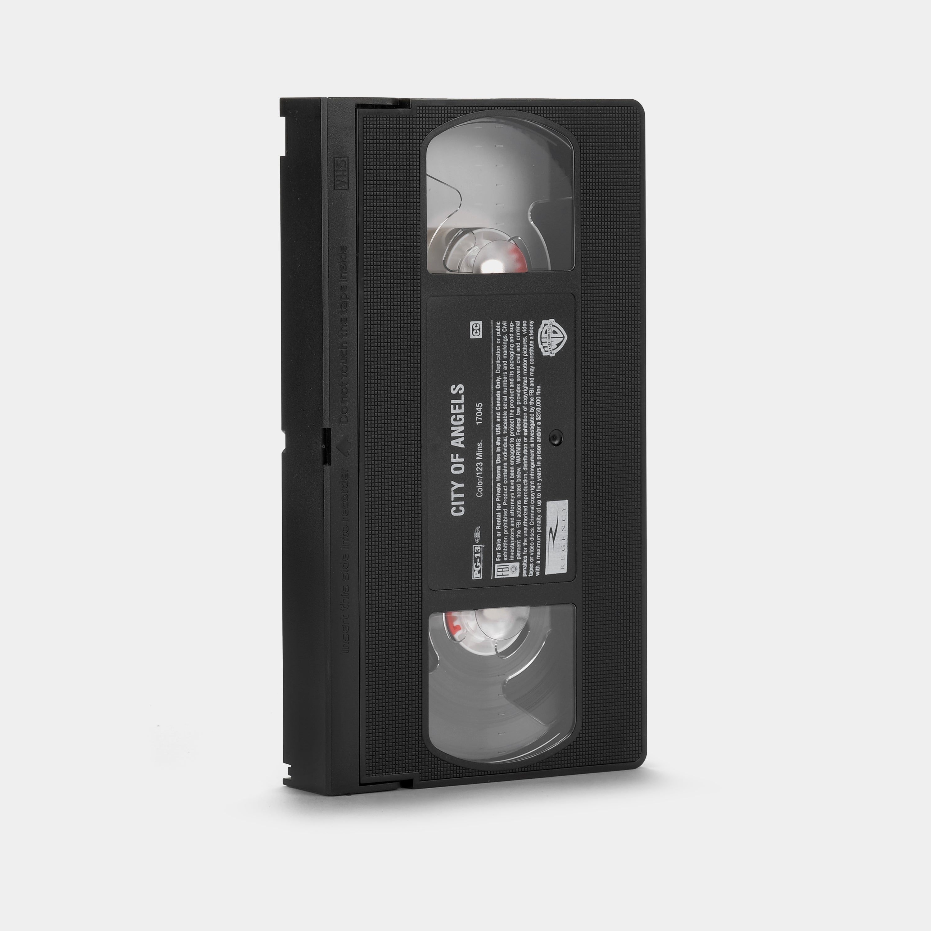City of Angels VHS Tape - Classic 1998 Romantic Drama Film Starring Nicolas Cage & Meg Ryan - Perfect for Movie Collectors & Nostalgic 90s Home Theater Nights