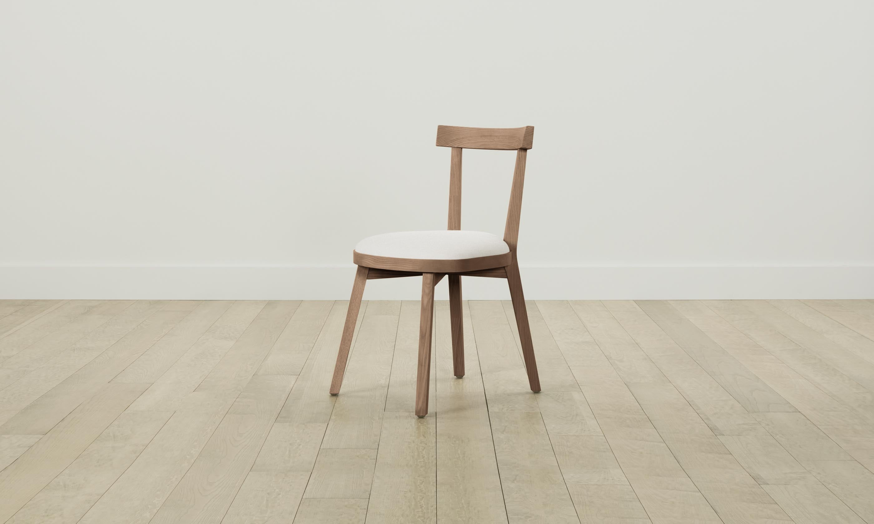 Allen Dining Chair - Performance Linen Weave Fabric Upholstered Seat - Modern Comfort for Kitchen, Dining Room & Office Use