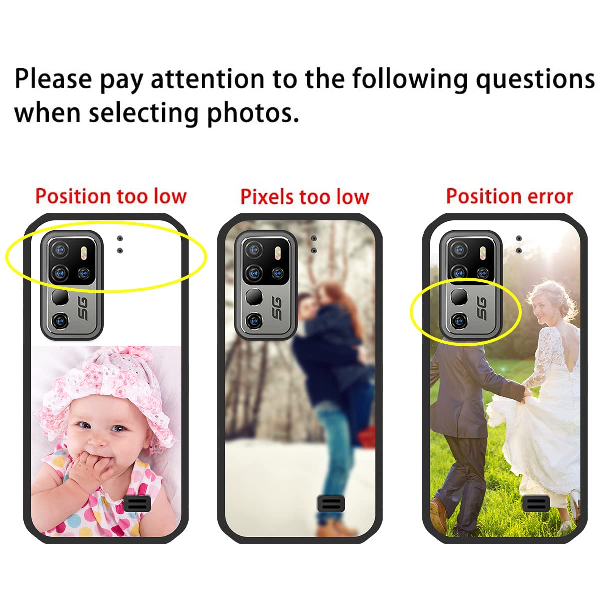 Custom Ulefone Note 9P Phone Case - Personalized Picture Shockproof Silicone Cover, Soft Candy Design Protective Case - Perfect Christmas/Birthday Gift for Her/Him - Ideal for Daily Use, Travel & Outdoor Activities