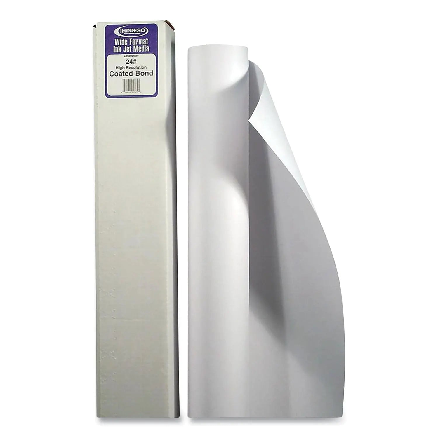Alliance Wide Format Professional Coated Bond Paper - 2 Core, 24 lb Bond Weight, 36 x 150 ft, Matte White - Ideal for Large Format Printing, Architectural Drawings & Engineering Blueprints