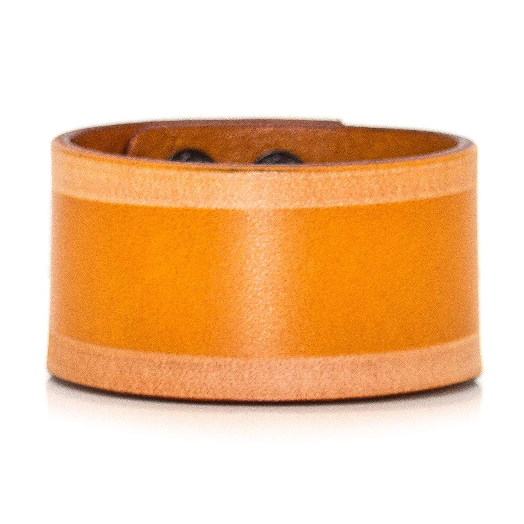 Punk Rock Adjustable Snap Wristband - Wide Faux Leather Arm Cuff Bracelet with Print Pattern | Perfect for Concerts, Music Festivals & Gothic Fashion Accessories