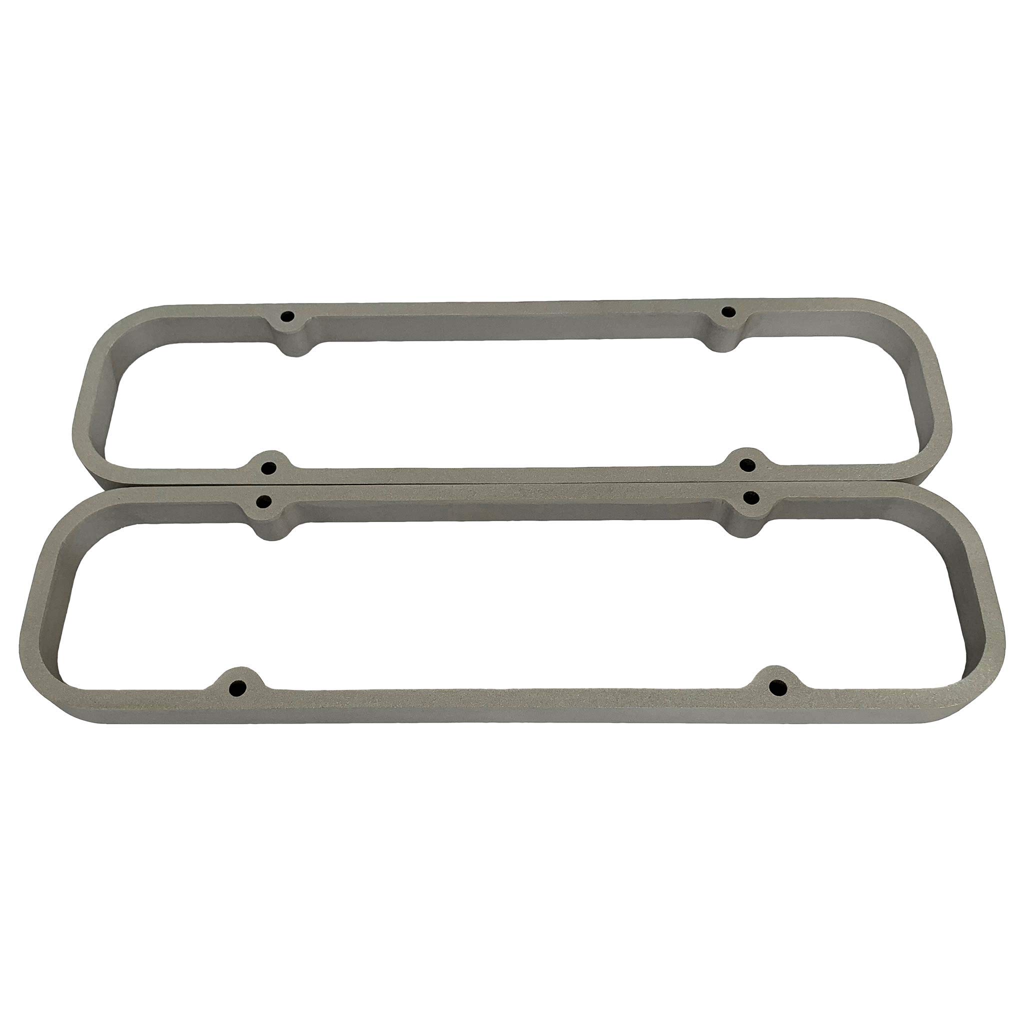 Pontiac Valve Cover Spacers - As Cast Finish - High Performance Engine Upgrade for Classic Cars & Hot Rods