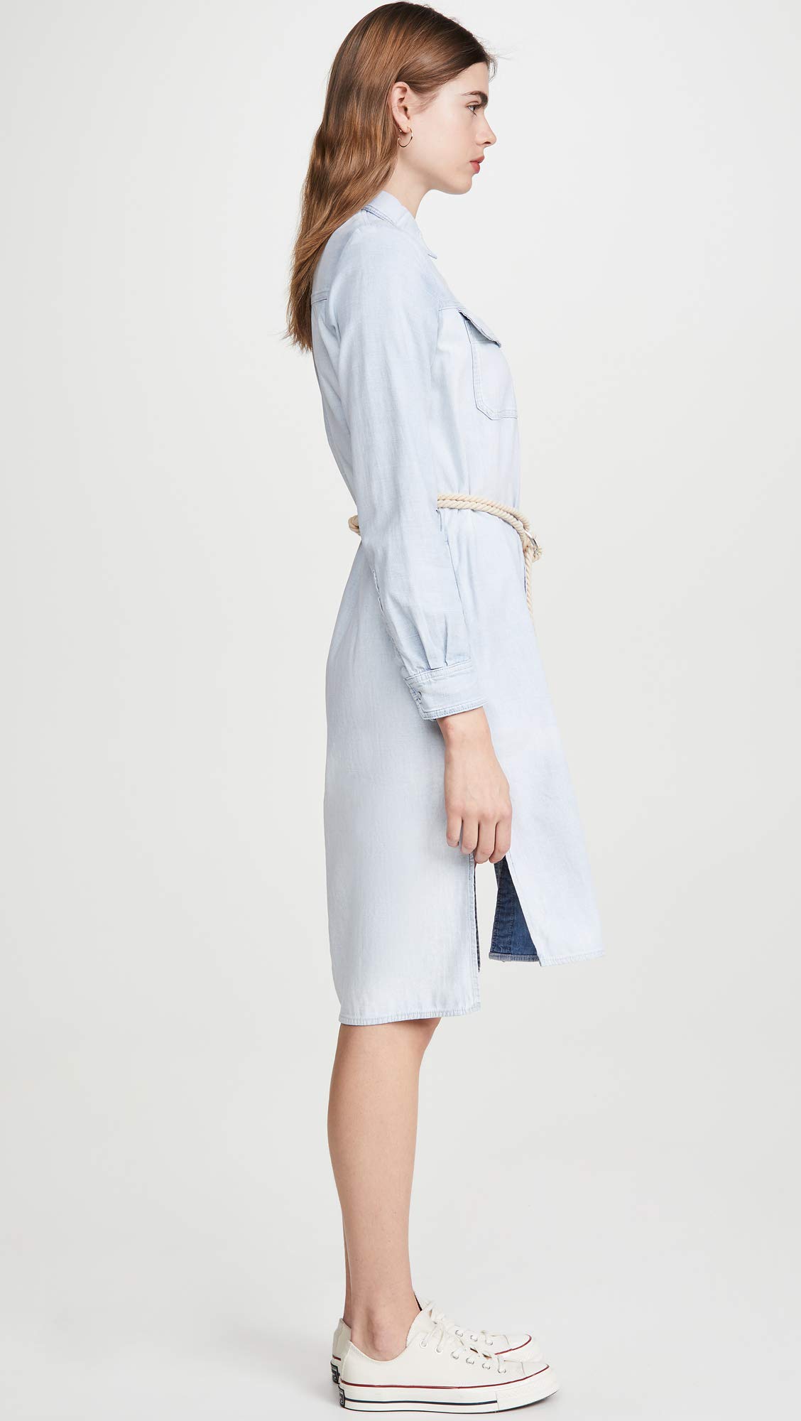 Women's Long Sleeve Cotton Shirt Dress by Taylor | Casual & Office Wear | Fall & Spring Outfit | Plus Size Available