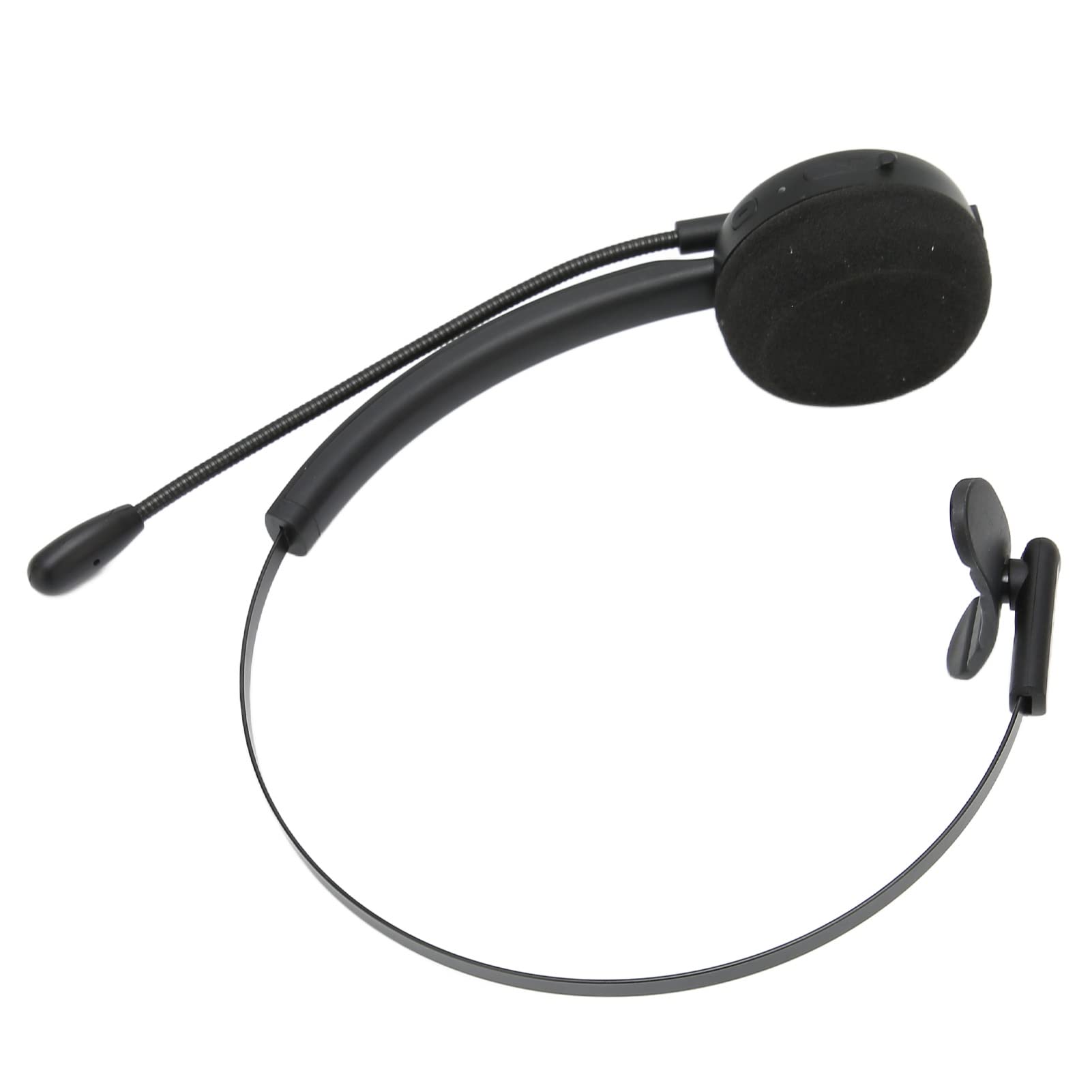 Professional Trucker Headset with Noise Cancelling Mic - Long Battery Life, Fast Charging & Skin-Friendly Design for Call Center, Home & Office Use | Ideal for Remote Work, Customer Service & Online Meetings