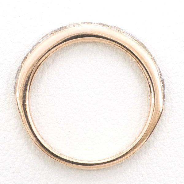 18K Pink Gold Brown Diamond Ring for Women - Elegant Vintage Style Engagement & Wedding Band - Perfect for Anniversaries, Proposals & Special Occasions