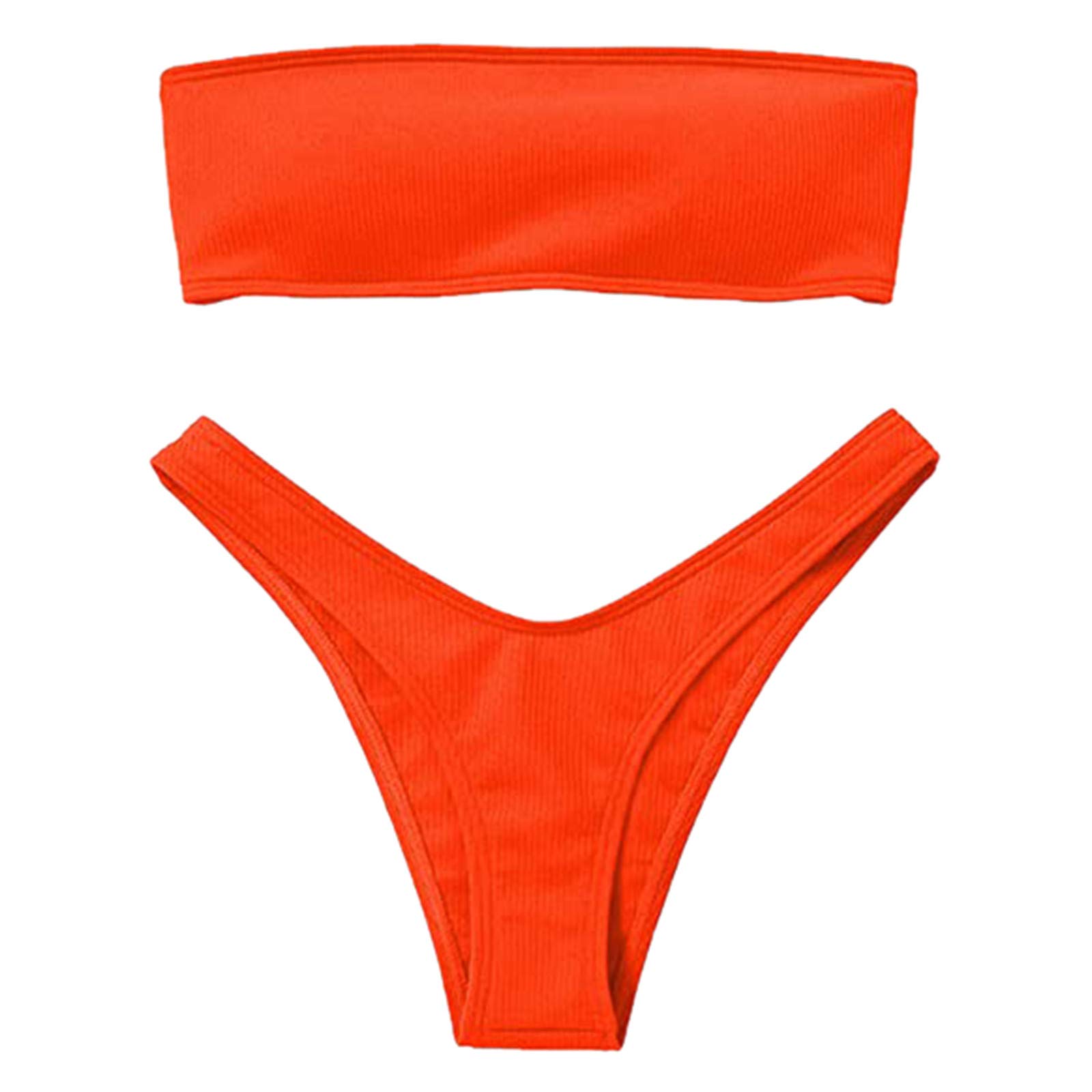 Women's Water Aerobics Swimsuits - Brazilian Lace Bikini Set with Push-Up Bandage Design for Swimming, Beach & Pool Activities | Plus Size Swimwear for Ladies