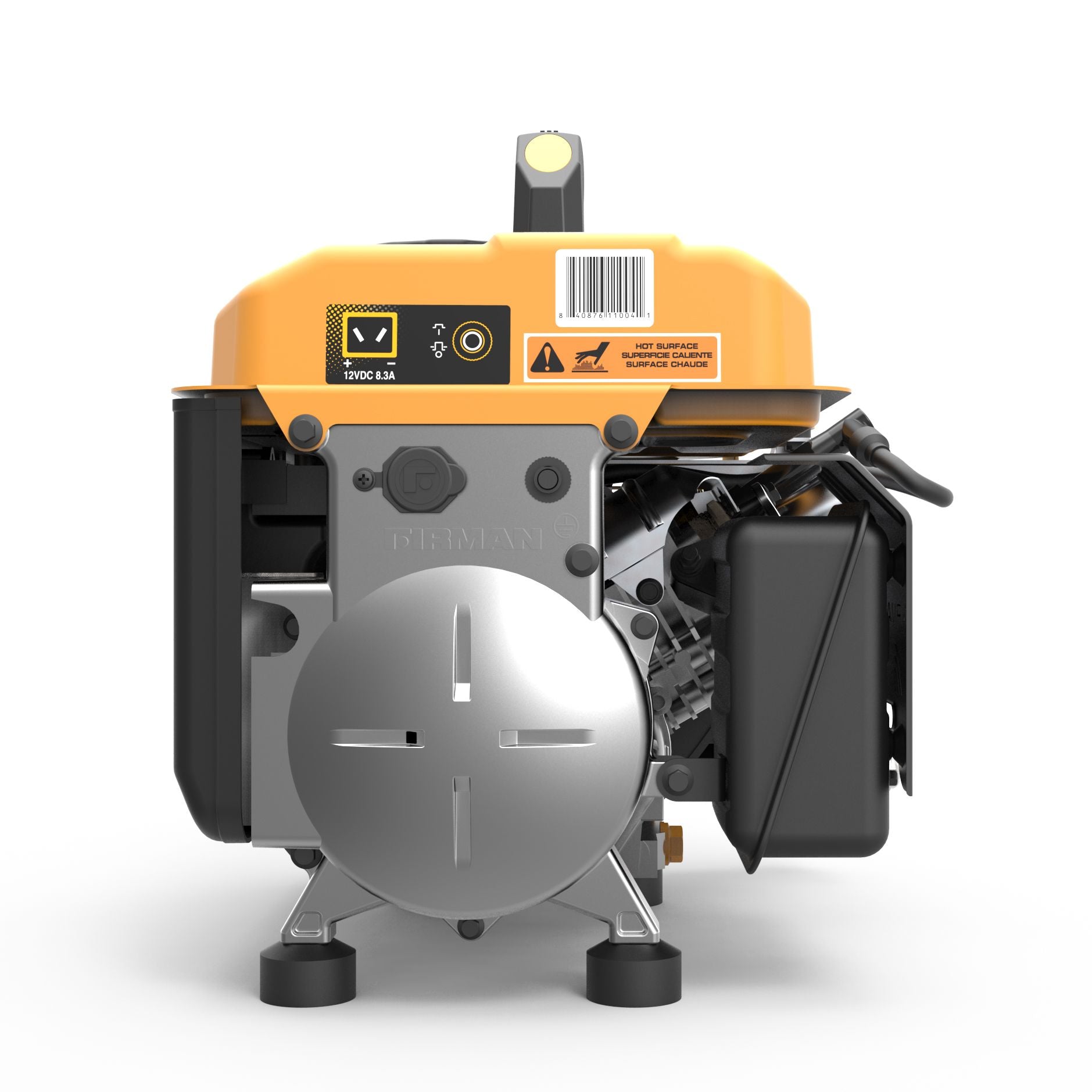 1300W Portable Gas Generator with Recoil Start - Reliable Power for Camping, Emergencies & Outdoor Activities