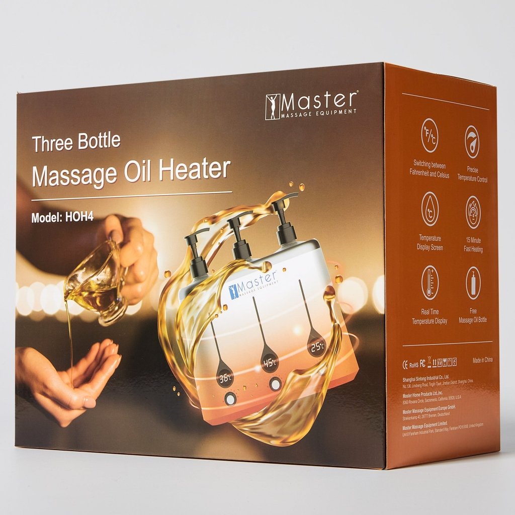 Professional 3-Bottle Heated Massage Oil Warmer & Lotion Dispenser - Fast Warming Body Cream Heater for Spa, Massage Therapy & Home Use - Perfect for Relaxation & Skin Care