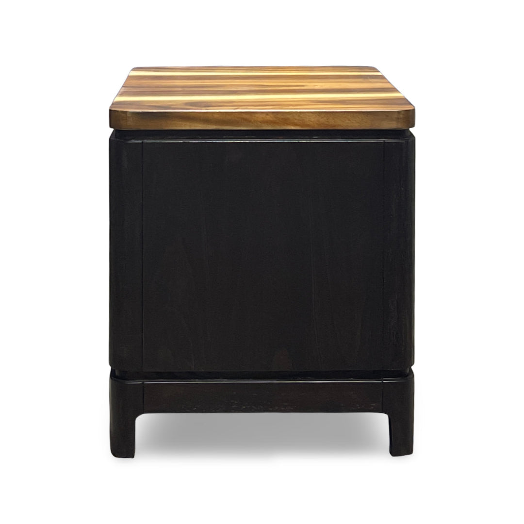 Stylish Oakton End Table - Modern Wood Nightstand for Living Room & Bedroom - Perfect for Holding Lamps, Books & Decor
