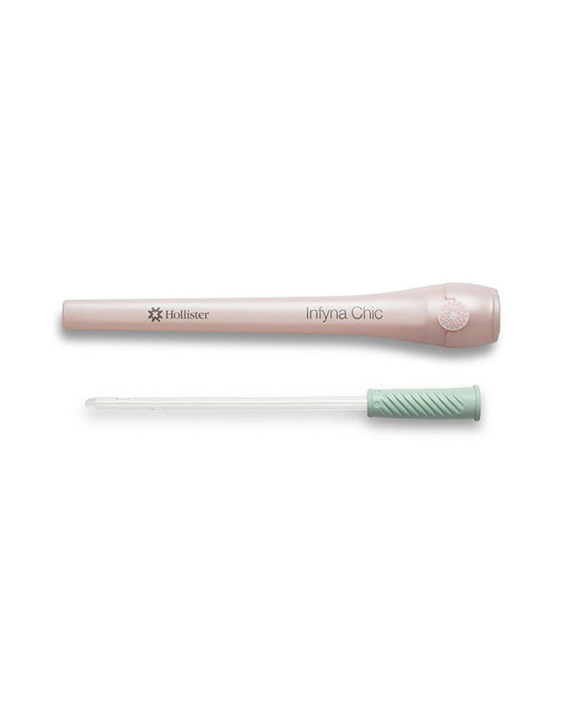 Hollister Infyna Chic Intermittent Catheter 12FR 14CM Nelaton - Pack of 30 | Discreet & Comfortable Catheter for Women | Ideal for Travel, Daily Use & Medical Needs