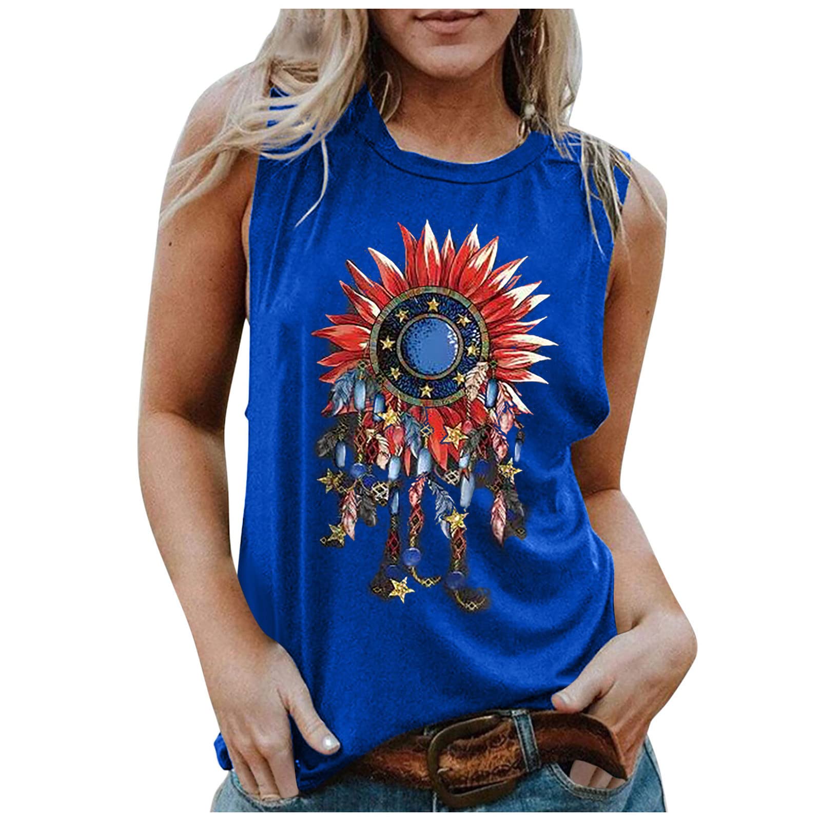 Women's Summer Casual Short Sleeve T-Shirts - Vintage Crew Neck & V Neck Loose Fit Tee for Everyday Wear | Perfect for Beach, Shopping and Casual Outings