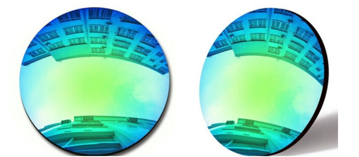 BCLEAR 1.56 Index Green Mirror Reflective Polarized Myopia Lenses - UV Protection & Anti-Glare for Driving, Outdoor Sports & Daily Wear