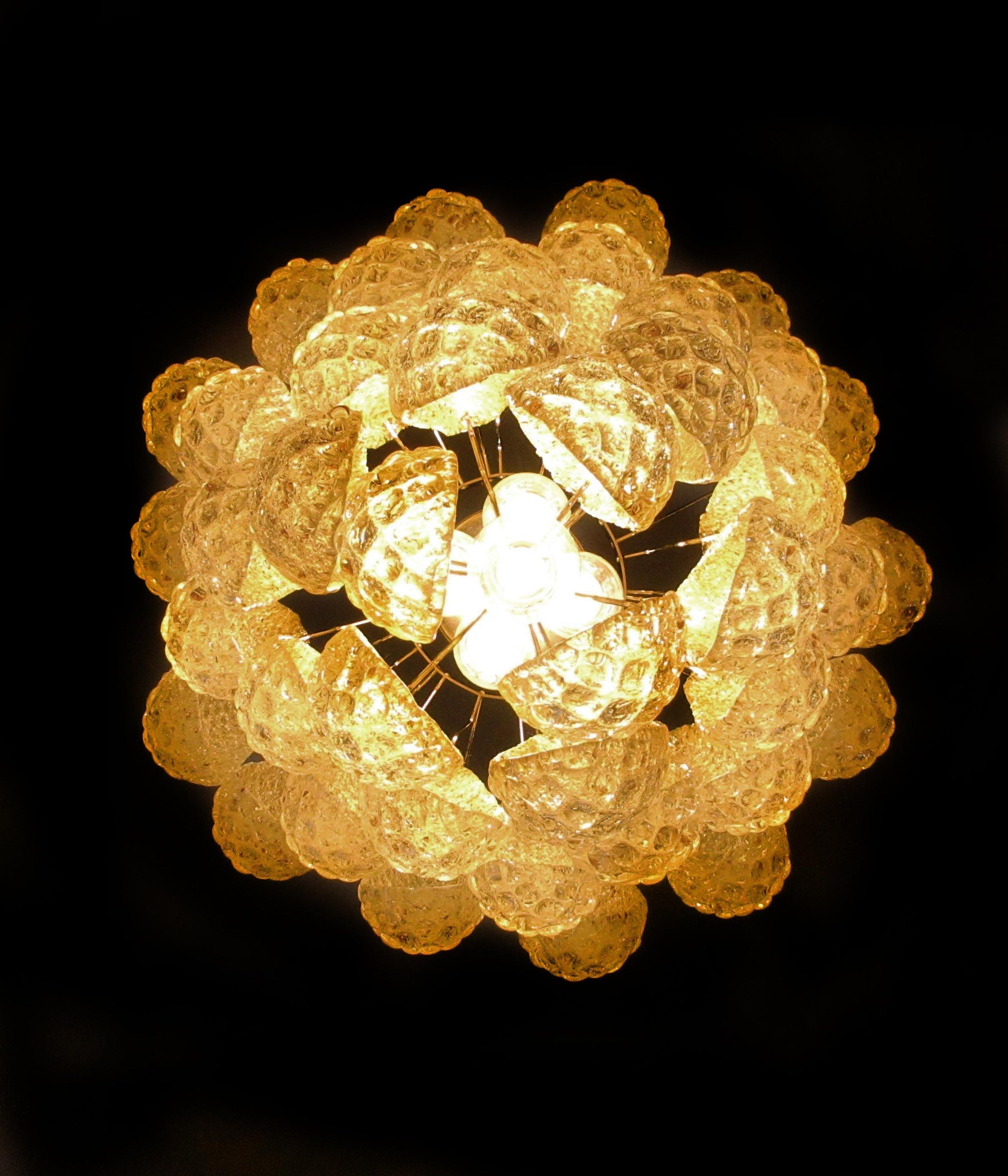 Murano Glass Water Drop Chandelier - Elegant Handcrafted Venetian Lighting for Dining Room, Bedroom & Entryway