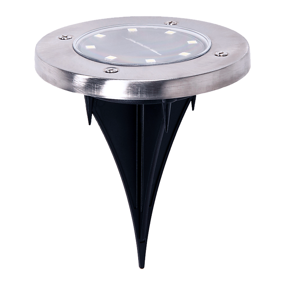12 Pack Solar Powered LED In-Ground Lights - Waterproof Outdoor Landscape Lighting for Garden, Deck, Pathway, Driveway & Yard - Energy Efficient Solar Path Lights for Nighttime Safety & Ambience