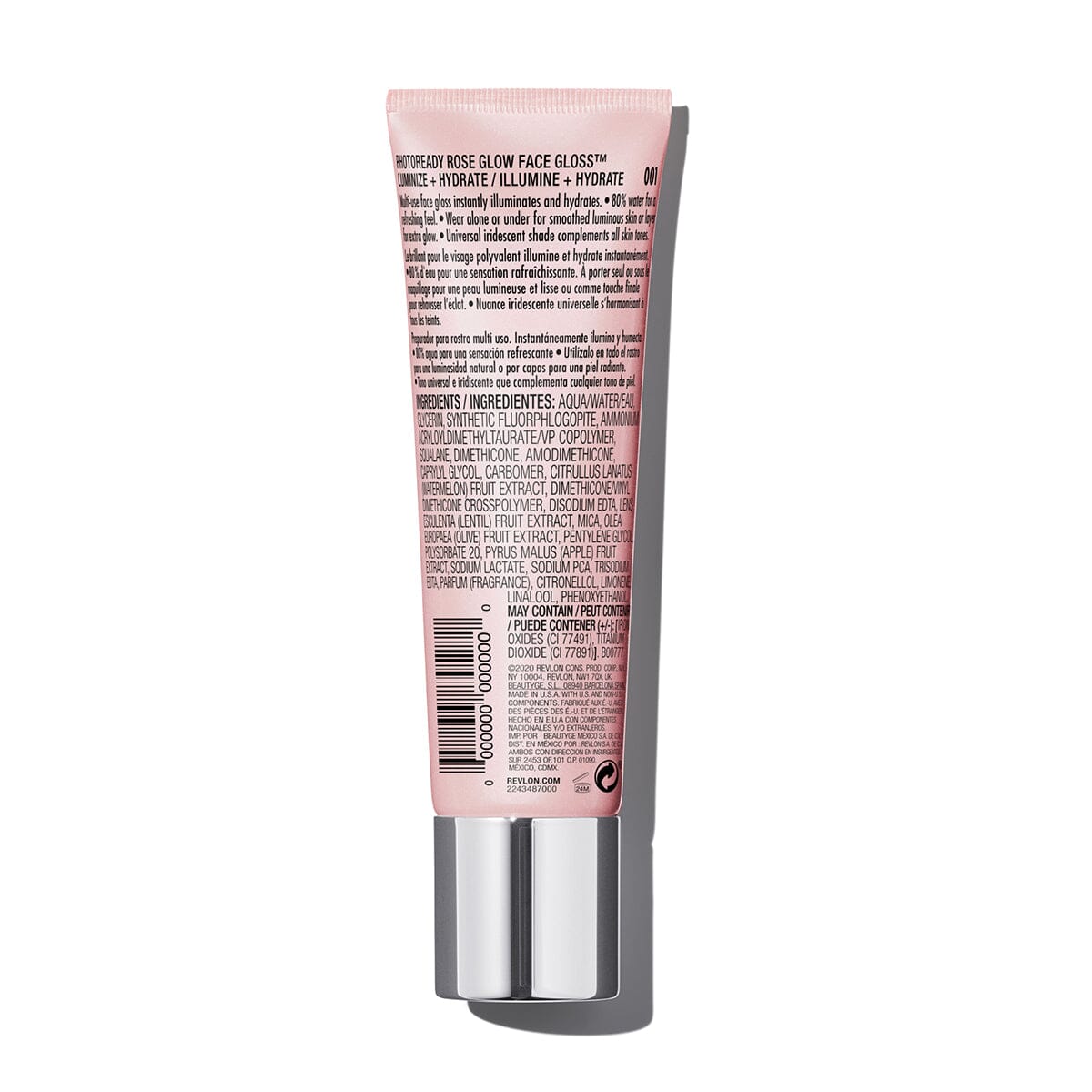 Revlon Photoready Rose Glow Hydrating Primer - Lightweight Makeup Base for Flawless Skin, Perfect for Daily Wear & Special Occasions