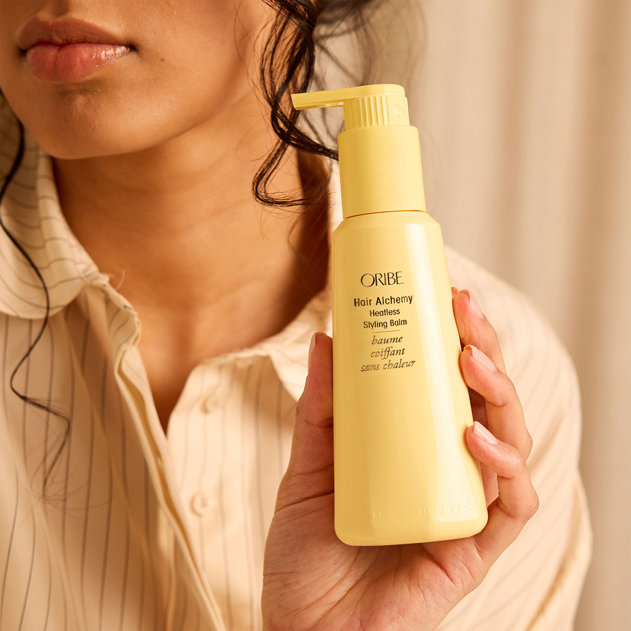 Hair Alchemy Heatless Styling Balm for Natural Curls & Waves - No Heat Hair Styler for Damaged Hair - Perfect for Home, Travel & Everyday Use