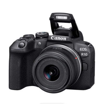 Open Box Excellent Condition Canon EOS R10 Mirrorless Digital Camera with 18-45mm f/4.5-6.3 IS STM Lens - Perfect for Travel Photography, Vlogging & Everyday Shooting