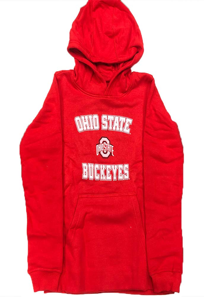 Authentic Ohio State Buckeyes Gen2 Red Big Bevel Youth Hoodie - Perfect for Game Day, School Spirit & Casual Wear
