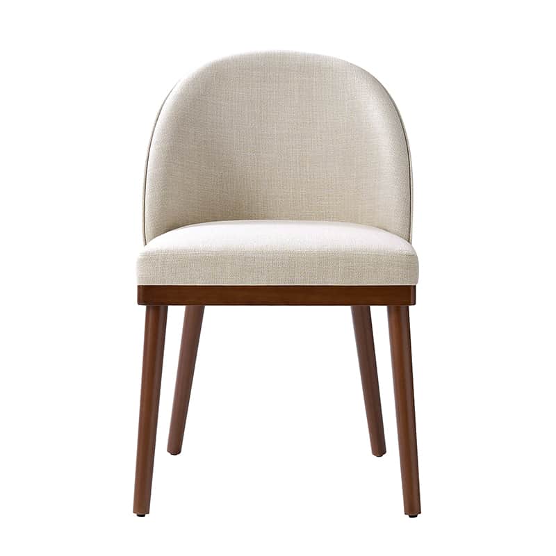Serta Upholstered Dining Chairs with Solid Wood Legs - Comfortable Modern Kitchen & Dining Room Seating (Set of 2/4/6) for Home, Restaurant, or Office Use