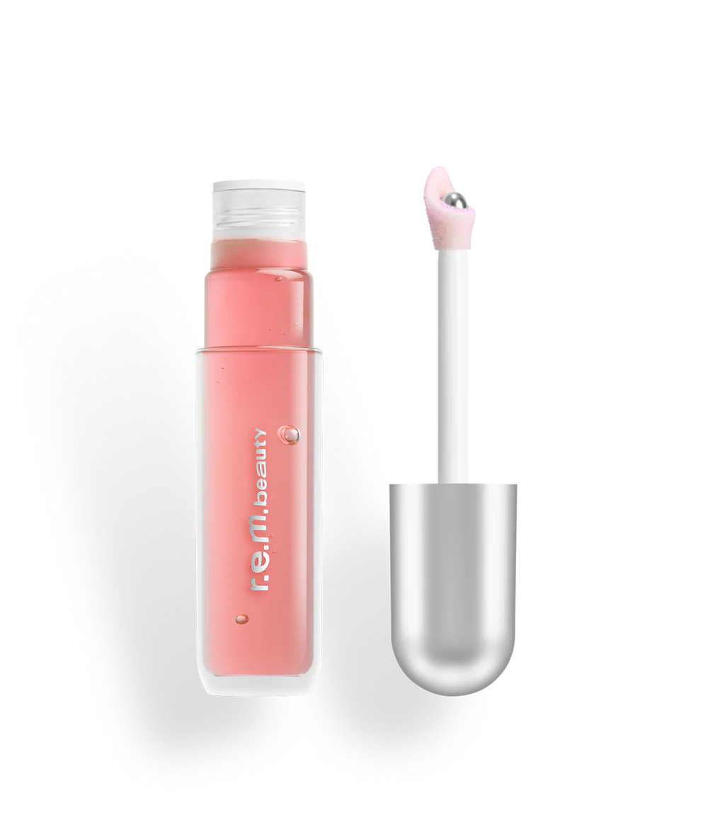 R.E.M. Beauty Lip Oil - Hydrating & Glossy Lip Treatment for Dry Lips | Perfect for Daily Moisture & Night Care