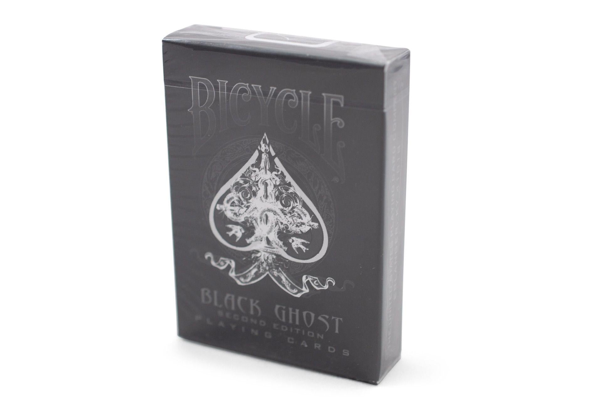 Bicycle® Black Ghost Playing Cards - Premium Quality Poker Cards for Magic Tricks, Cardistry & Casino Games - Perfect for Professional Magicians & Card Enthusiasts