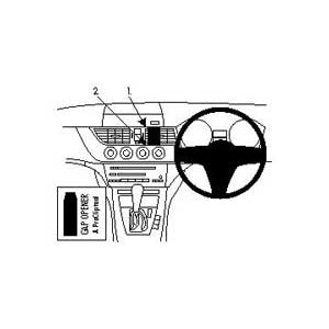 ClicOn No Holes Center Dash Mount for BMW Z4 (2009-2016) - Perfect for GPS, Phone & Dash Cam Installation - Easy Car Accessory Mounting Solution