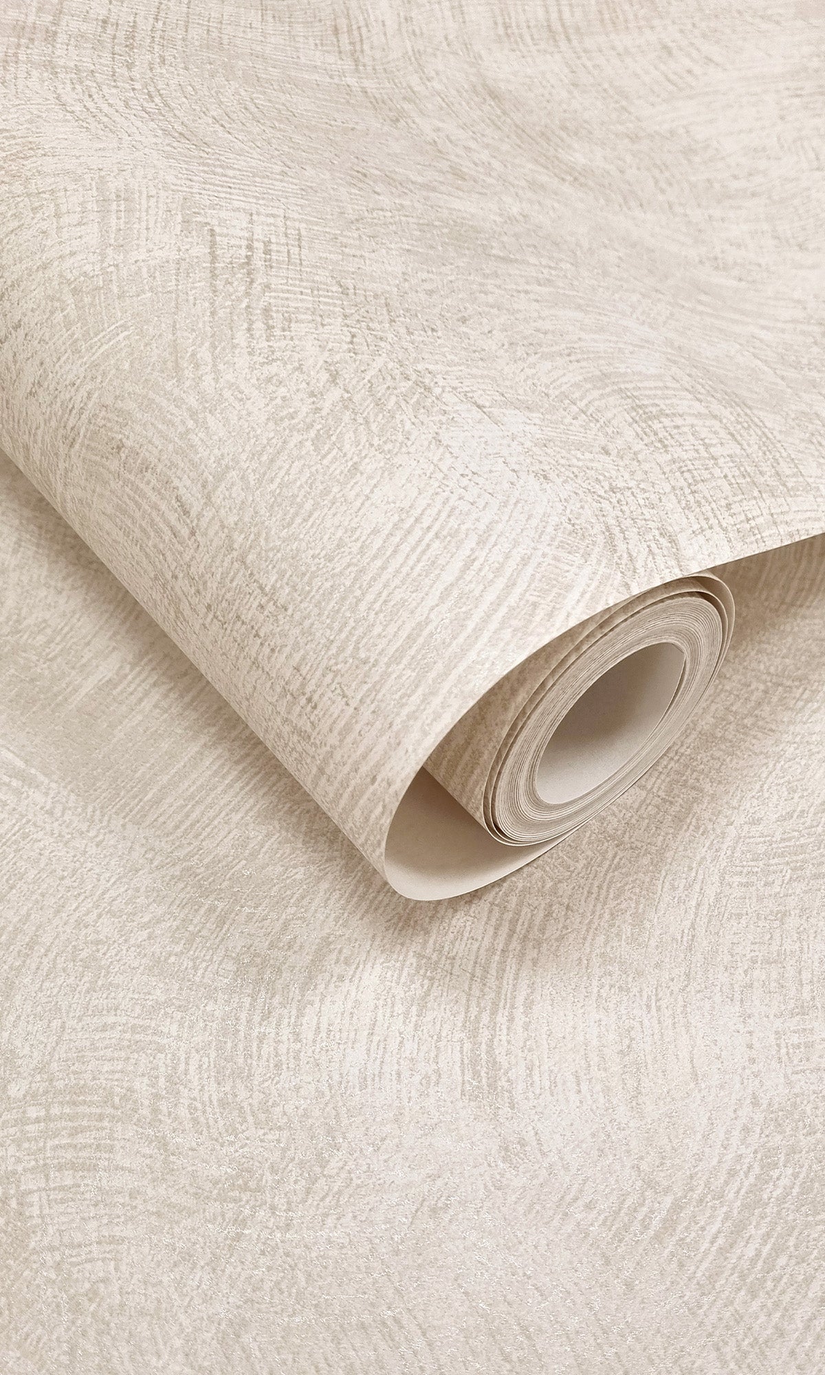 Cream Wave Motion Textured Wallpaper R9700 - Self-Adhesive Peel & Stick Wall Covering for Bedroom, Living Room, and Office Decor