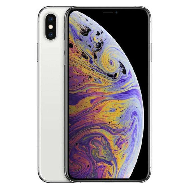 Refurbished iPhone Xs Max 512GB Unlocked - Silver (No Face ID) | Eco-Friendly Smartphone Deal for Work, Travel & Entertainment