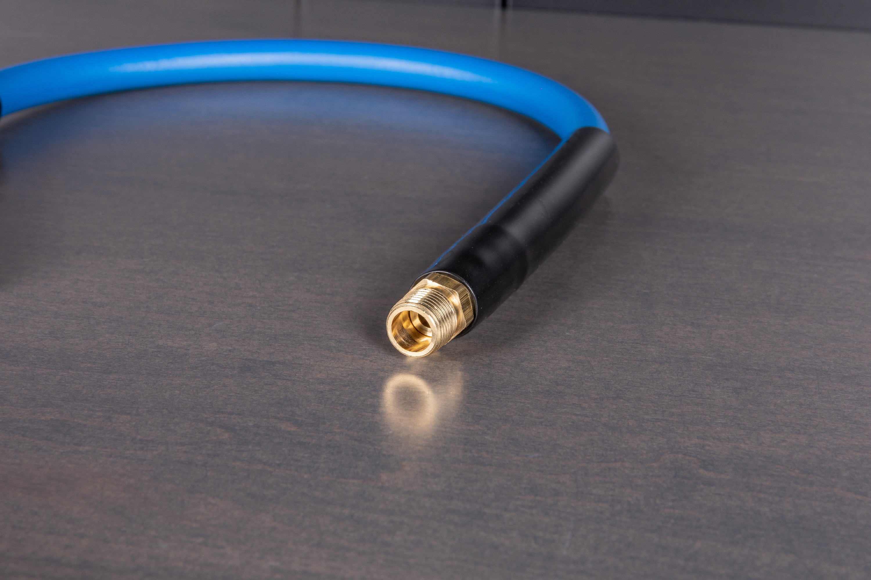 3/8 Inch Air Hose Jumper - 2 Feet High Pressure Rubber Hose for Air Compressors, Pneumatic Tools - Perfect for Garage, Workshop, and DIY Projects