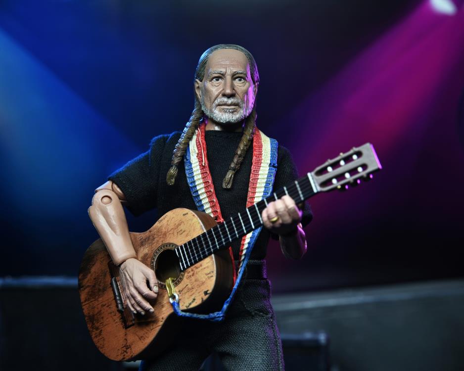 NECA Willie Nelson Action Figure - 7-Inch Collectible Music Legend Toy for Fans & Collectors - Perfect for Display, Gifts, and Music Memorabilia Collections