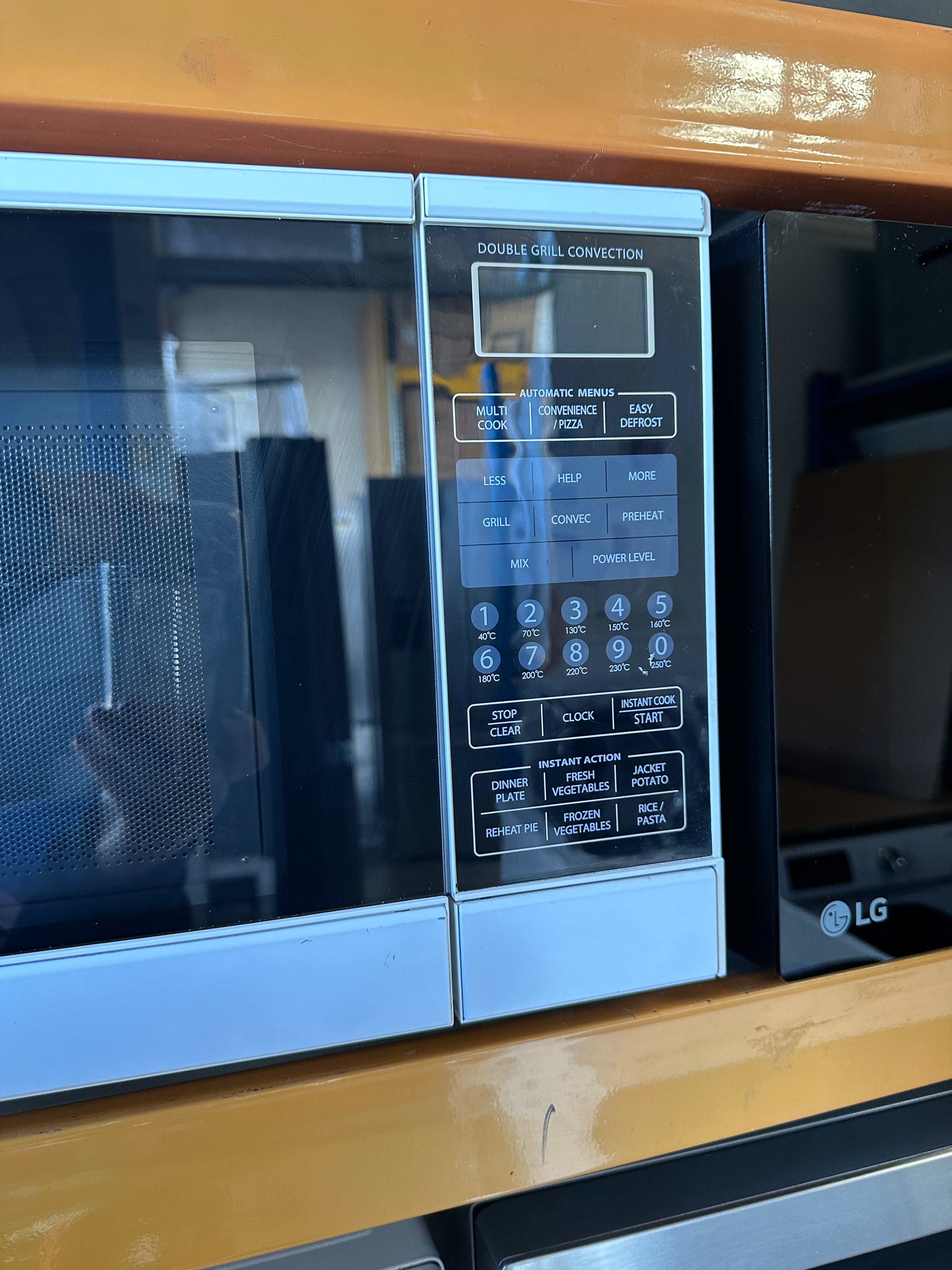 Sharp 900W Midsize Convection Microwave Oven - Countertop or Built-in, Factory Second - Perfect for Small Kitchens, Dorms & RVs