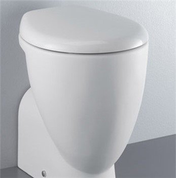 Ideal Standard Small Plus Vase Close Coupled Toilet Seat White - Compact Bathroom Solution for EU Homes & Apartments