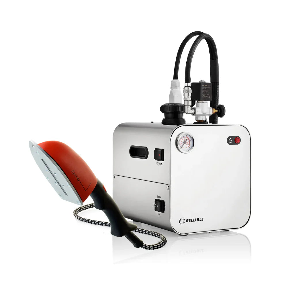 High-Efficiency 5100 Series Boiler with High Pressure Steam Brush or Wand - Perfect for Home Cleaning, Car Detailing & Commercial Use