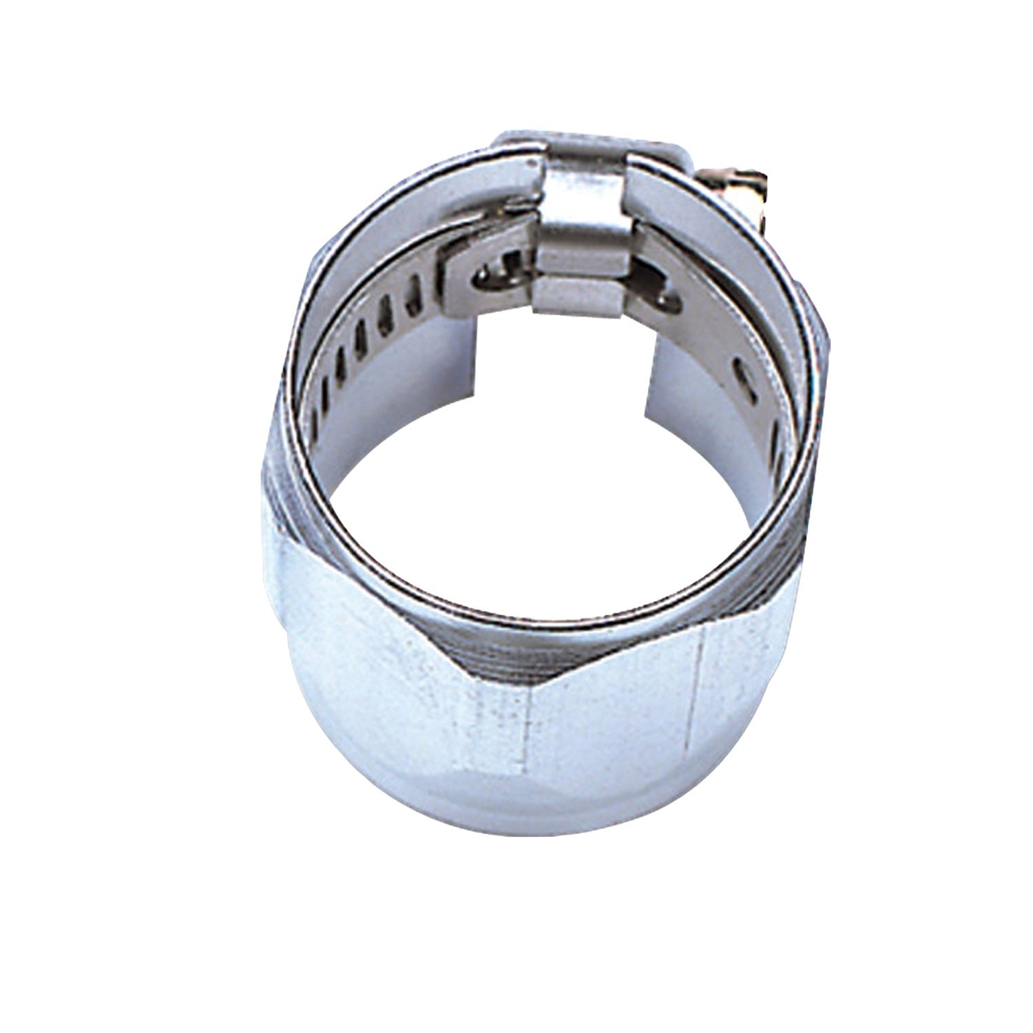 Edelbrock 622260 Chrome -6AN Tube Seal Fuel Hose End Fitting - High Performance Fuel Line Connector for Automotive, Racing & Marine Applications