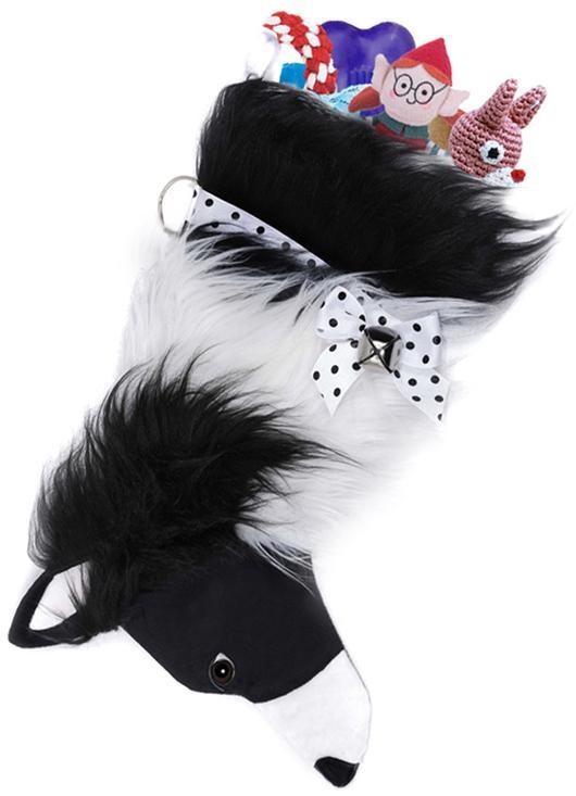 **Personalized Border Collie Christmas Stocking for Dogs - Festive Holiday Pet Gift for Pet Lovers (Perfect for Fireplace Mantel Decor & Pet Photo Ops)**