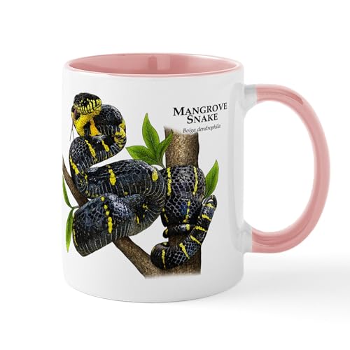 White/Pink Inside - Mangrove Snake Mug