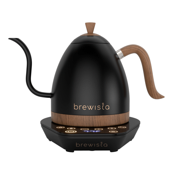 Brewista Artisan Variable Temperature Electric Gooseneck Kettle 1.0L (1200W) - Perfect for Pour Over Coffee, Tea Brewing & Home Barista Use