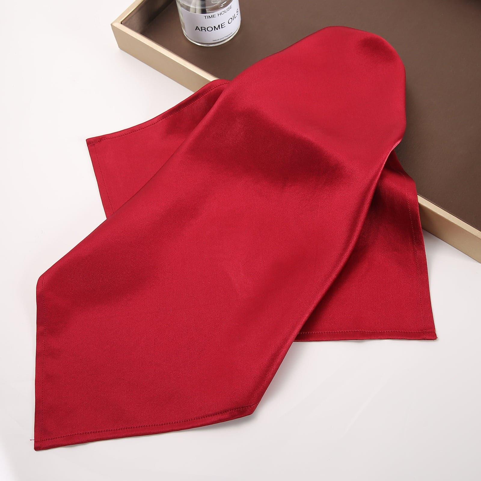 Premium Silk Handkerchiefs for Men - Luxury Breathable Pocket Squares - Perfect for Weddings, Business Meetings & Formal Occasions