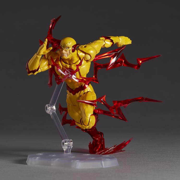 Amazing Yamaguchi Revoltech Reverse Flash Action Figure NR009 - High-Quality Collectible for DC Comics Fans & Display