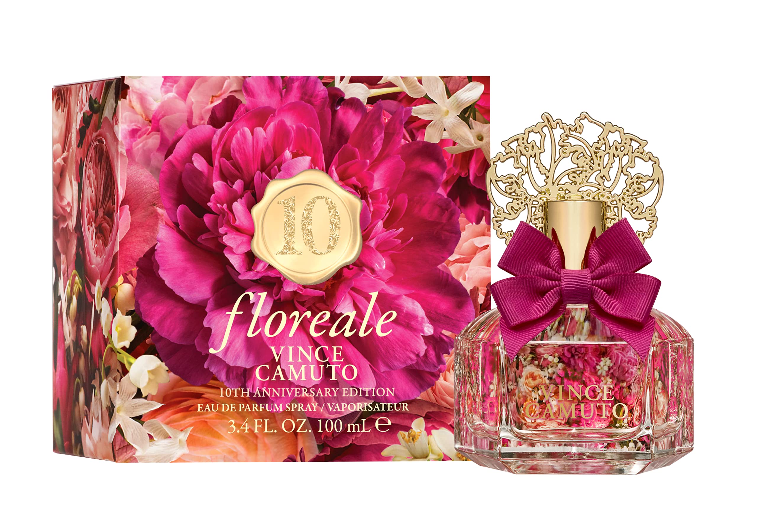 Vince Camuto Floreale Eau de Parfum Spray for Women - Floral Fragrance Perfume | Perfect for Daily Wear, Date Nights & Special Occasions