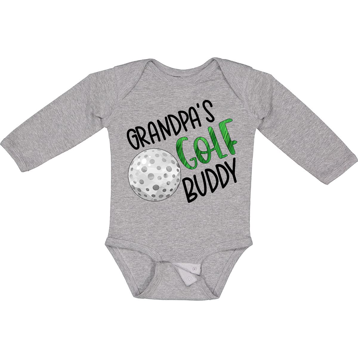 Grandpa's Golf Buddy Long Sleeve Creeper - Perfect Golf Outfit