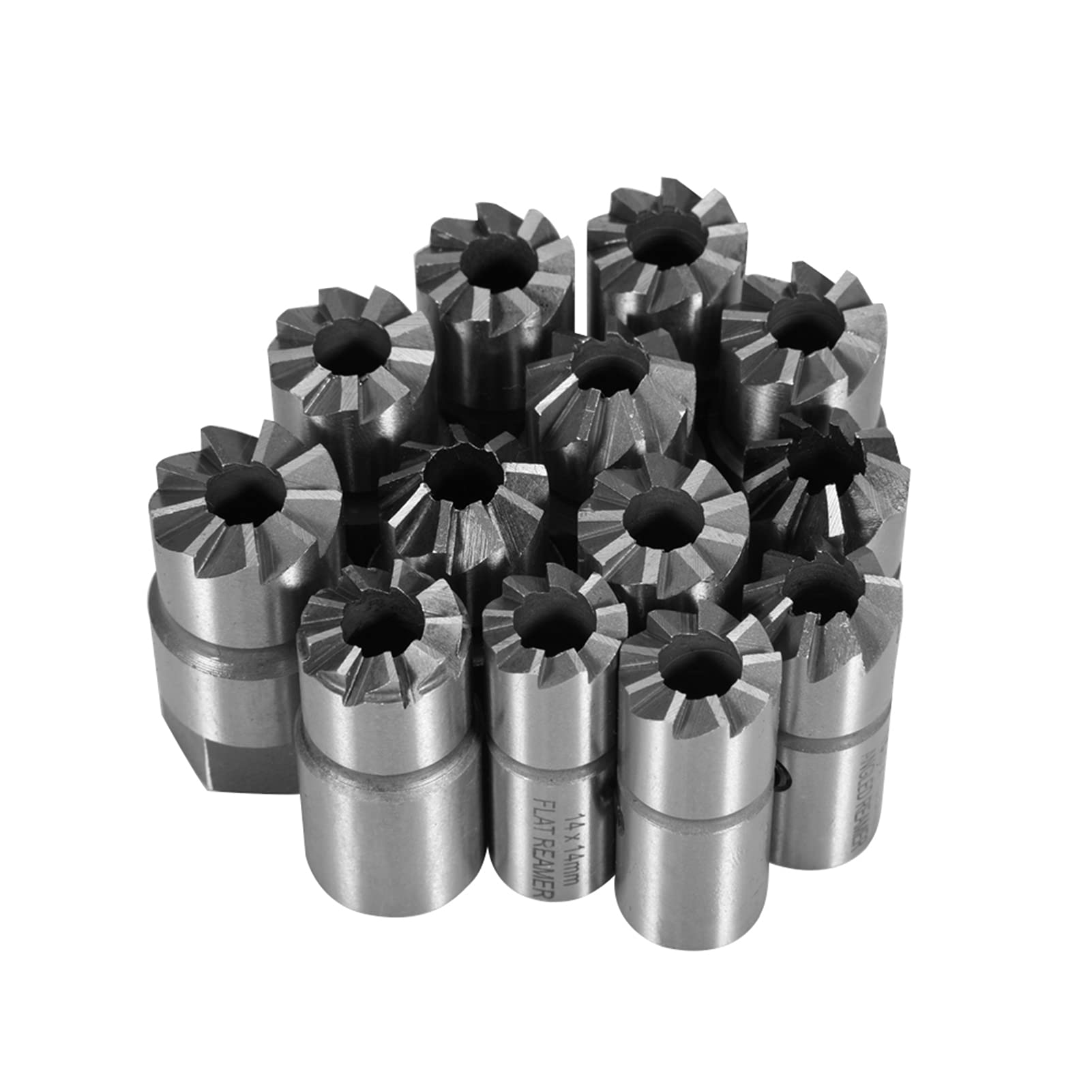 17-Piece Injector Seat Cutter Tool Kit - Professional Fuel Injector Remover & Repair Set for Automotive Garage | Perfect for Diesel & Gas Engine Maintenance, Valve Seat Cutting & Fuel System Repair