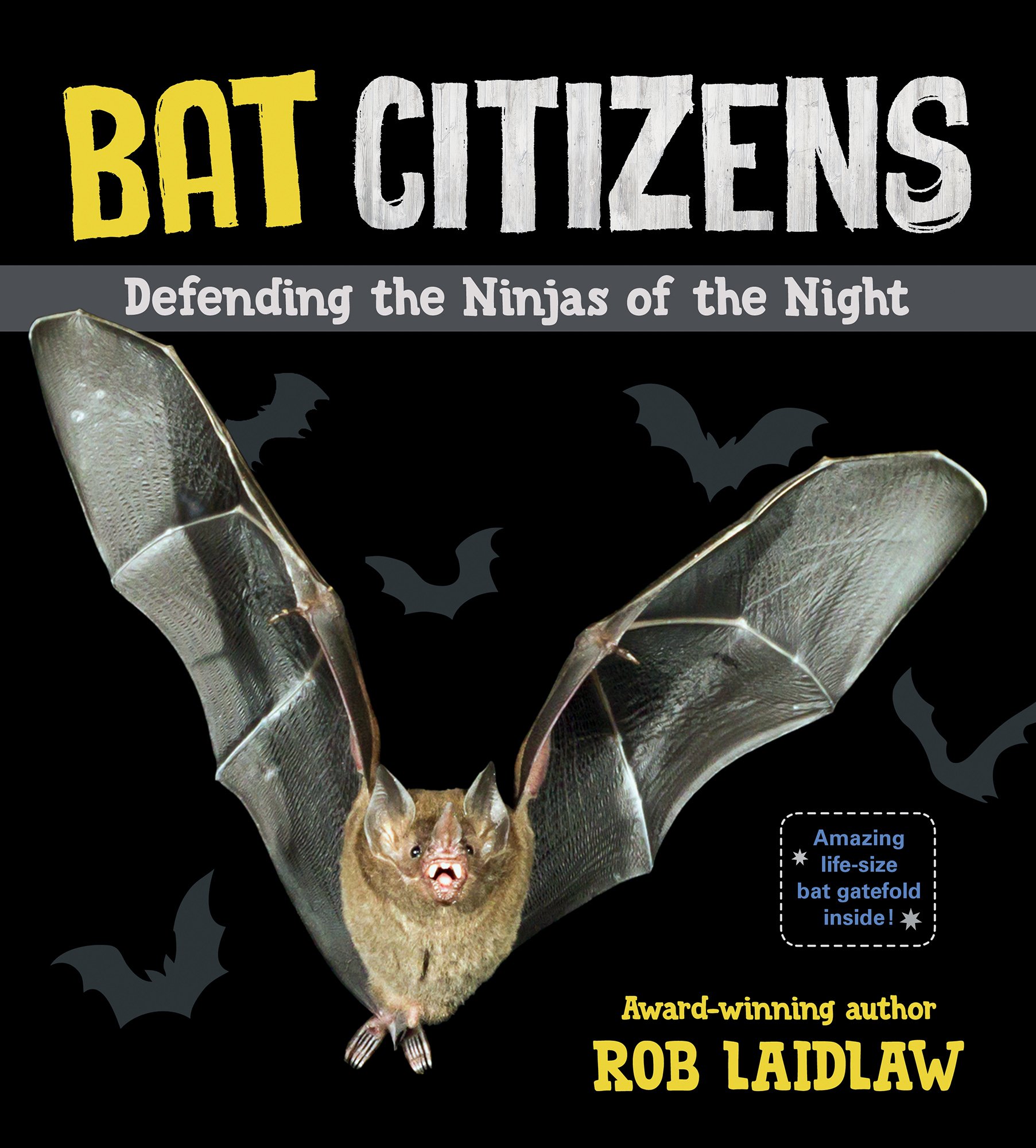 Bat Citizens: Defending the Ninjas of the Night - Book About Bat Conservation & Wildlife Protection | Perfect for Nature Lovers, Animal Activists & Eco-Friendly Gifts