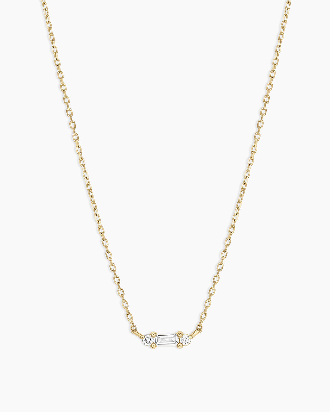 Exquisite Diamond & White Sapphire Amara Necklace for Women - Elegant Pendant Jewelry for Weddings, Anniversaries & Special Occasions