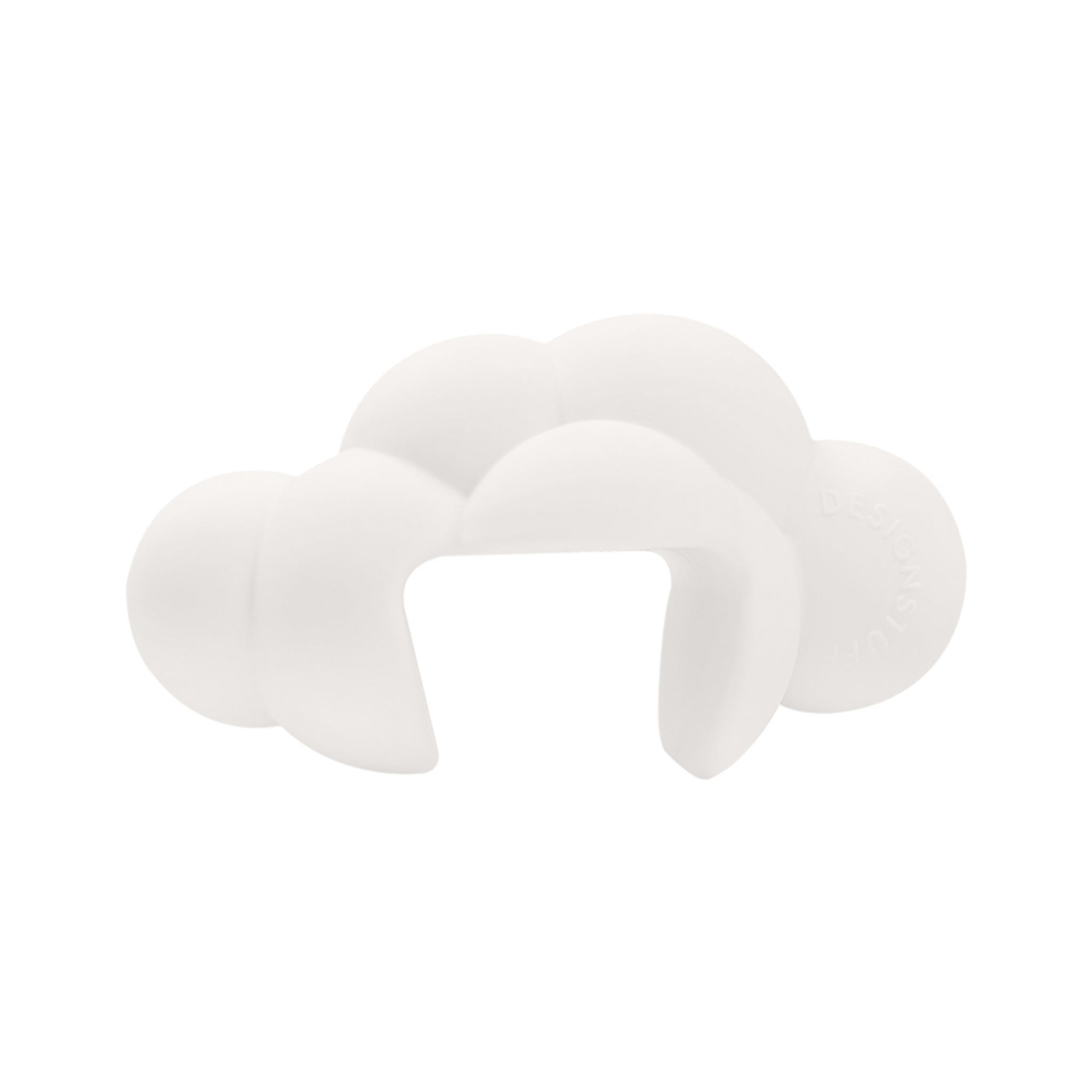 DESIGNSTUFF Cloud-Shaped Door Stopper - Non-Slip, Heavy Duty Door Stop for Home & Office - Decorative Chalk Finish - Perfect for Bedrooms, Living Rooms & Classrooms