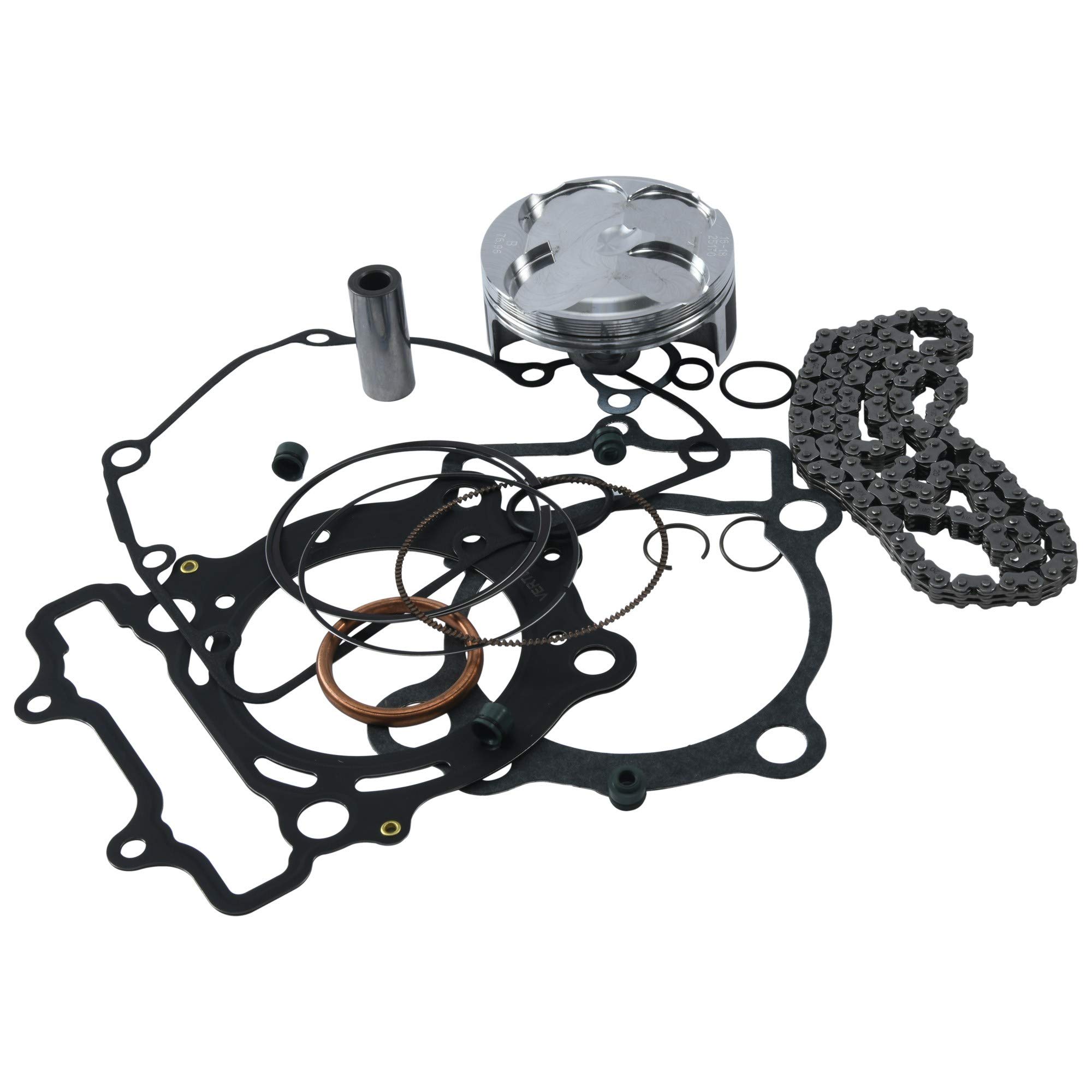 Vertex VTKTC23862B Forged High Compression Piston Kit - Performance Upgrade for Motorcycles, ATVs & Dirt Bikes - High Durability & Heat Resistance for Racing & Off-Road Use